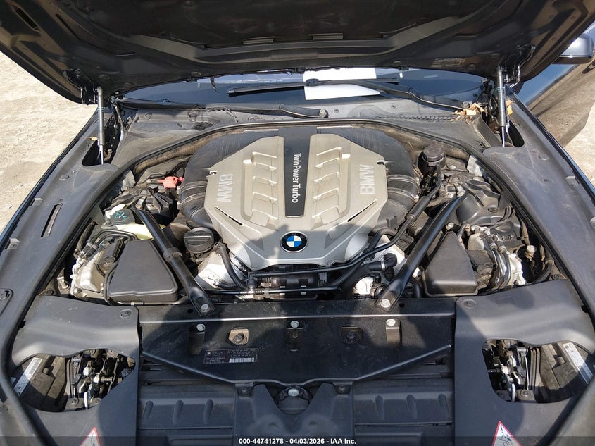 2014 BMW 650I VIN: WBAYP9C51ED168995 Lot: 44741278