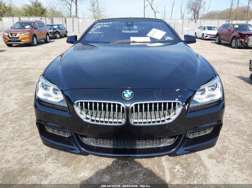 2014 BMW 650I VIN: WBAYP9C51ED168995 Lot: 44741278