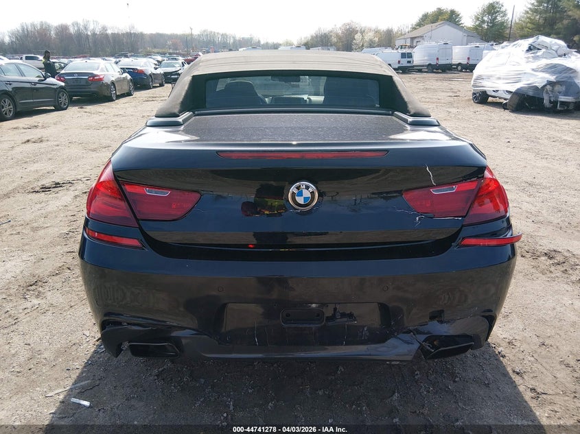 2014 BMW 650I VIN: WBAYP9C51ED168995 Lot: 44741278