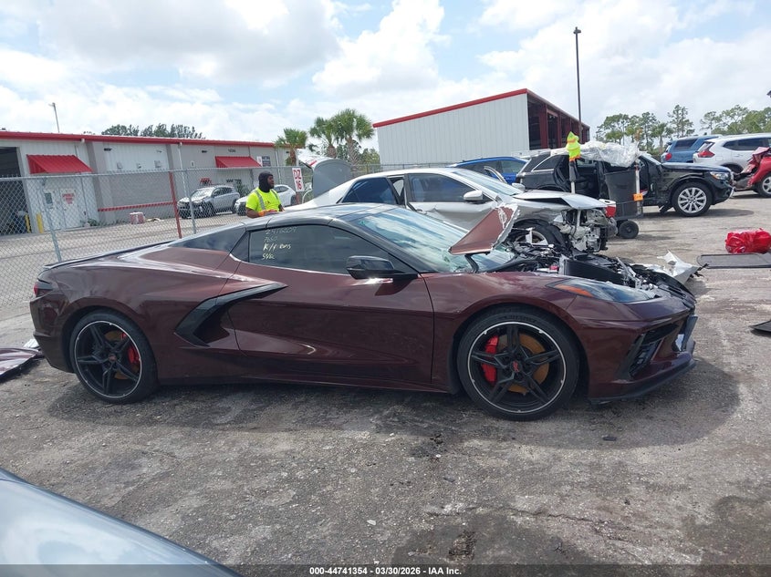 2022 Chevrolet Corvette Stingray Rwd 3Lt VIN: 1G1YC3D43N5107071 Lot: 44741354
