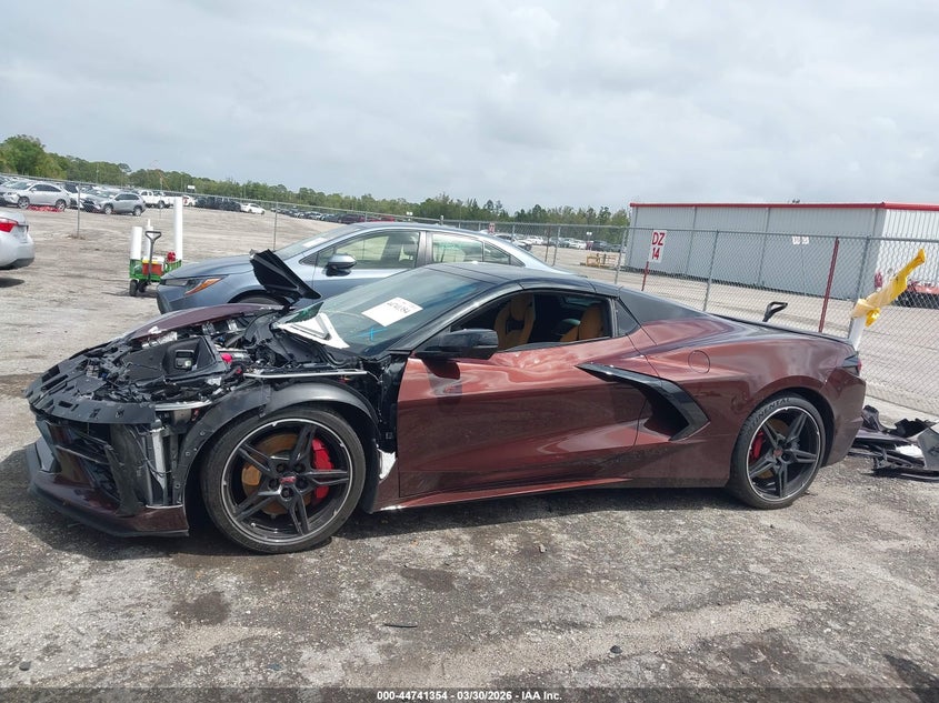 2022 Chevrolet Corvette Stingray Rwd 3Lt VIN: 1G1YC3D43N5107071 Lot: 44741354