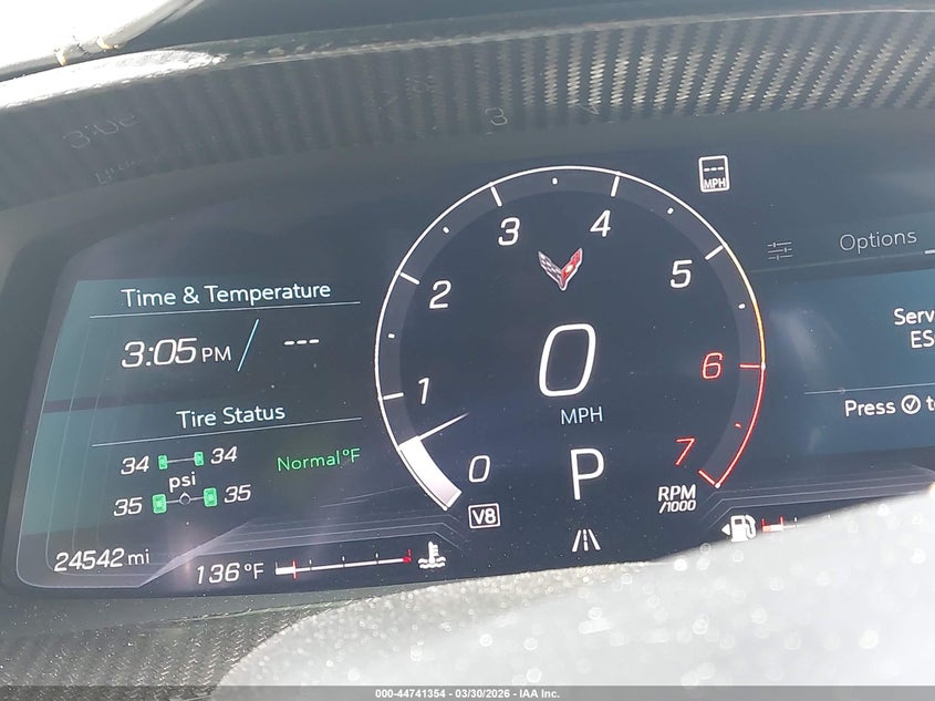 2022 Chevrolet Corvette Stingray Rwd 3Lt VIN: 1G1YC3D43N5107071 Lot: 44741354