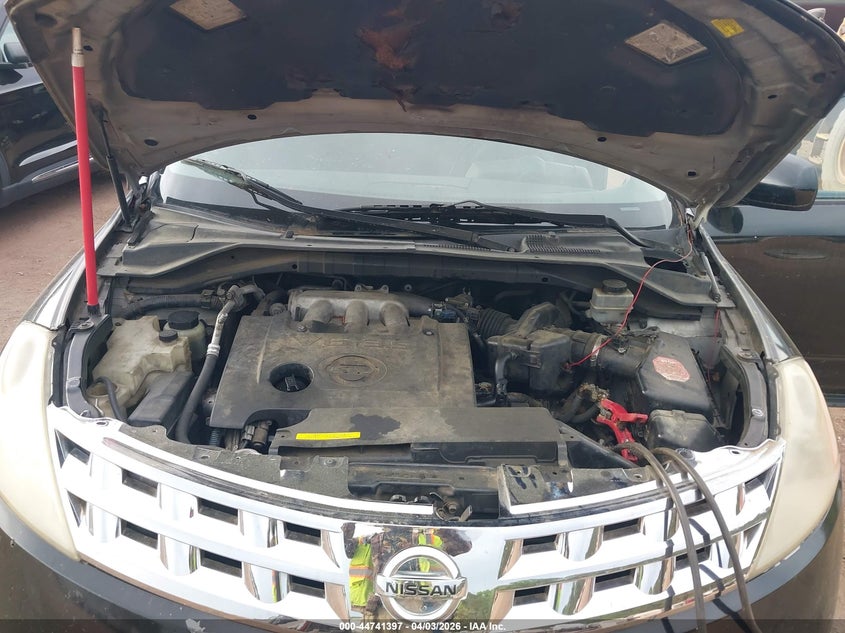 2005 Nissan Murano S VIN: JN8AZ08T75W322376 Lot: 44741397