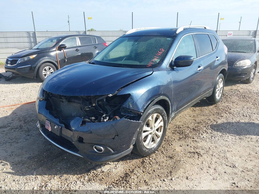 2016 Nissan Rogue Sv KNMAT2MT5GP697856 photo 1