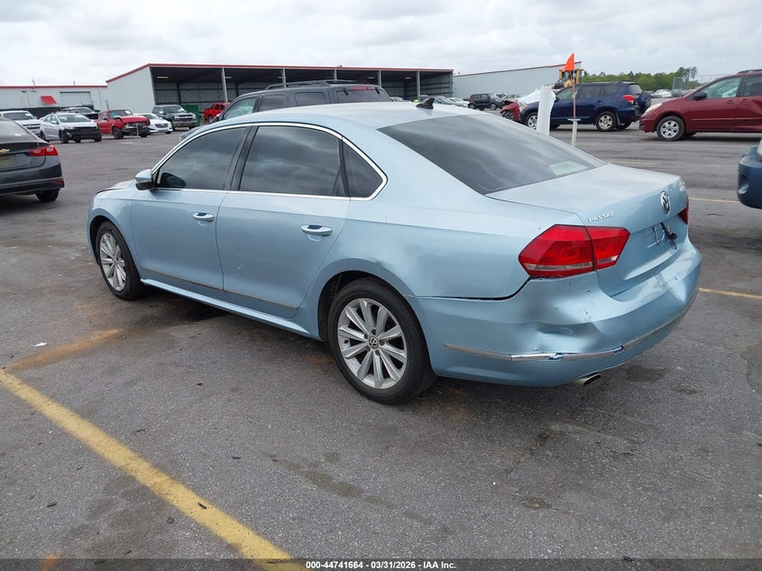 2012 Volkswagen Passat 2.5L Sel