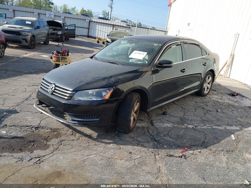 2013 Volkswagen Passat 2.5L Se