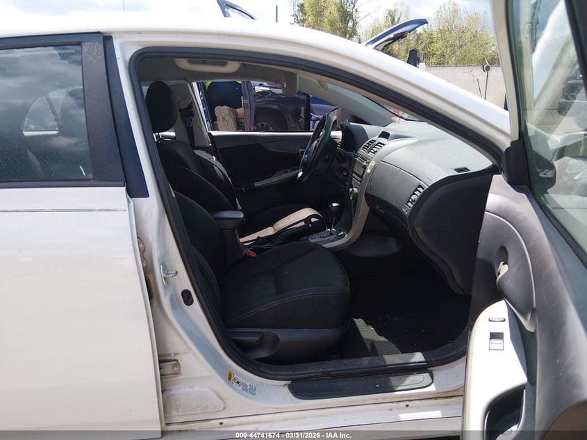 2012 Toyota Corolla 1.8 S white Lot 111044741674 Vin 5YFBU4EEXCP056790