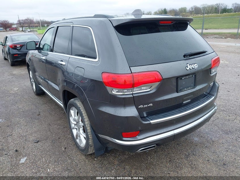 Vin: 1c4rjfjg4gc440542, lot: 45238951, jeep grand cherokee summit 20163