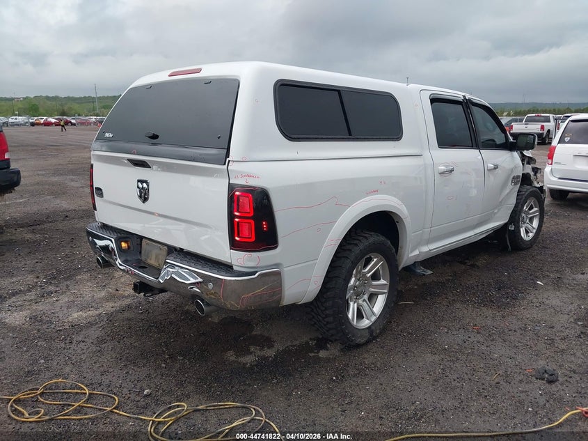 2015 Ram 1500 3.0 Ram Laramie Longhorn white Lot 111044741822 Vin 1C6RR7PM1FS751725