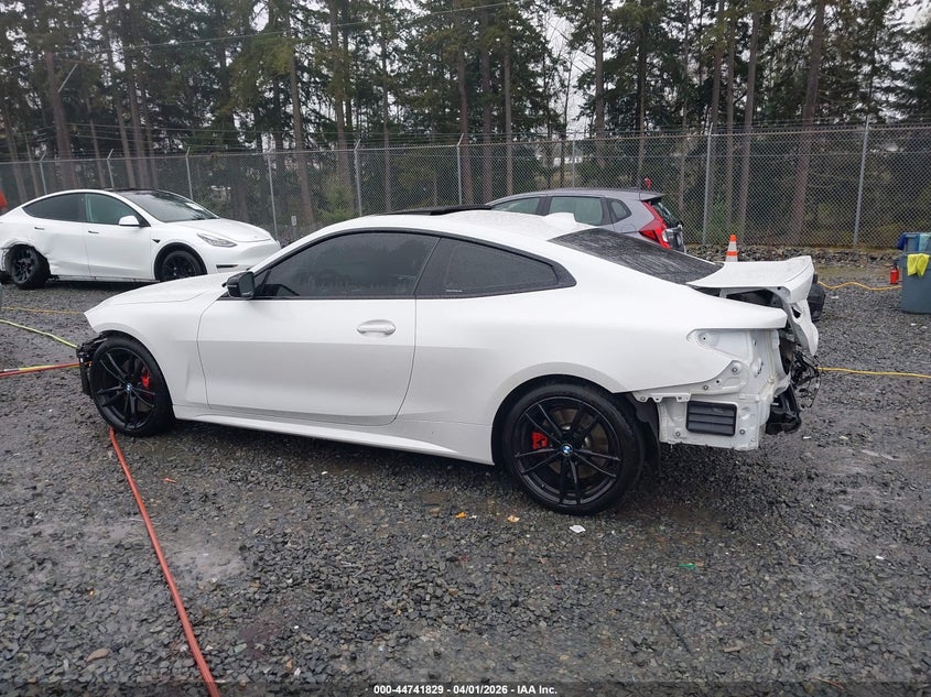 2022 BMW 430I VIN: WBA53AP08NCJ06370 Lot: 44741829