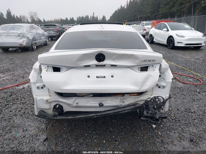 2022 BMW 430I VIN: WBA53AP08NCJ06370 Lot: 44741829