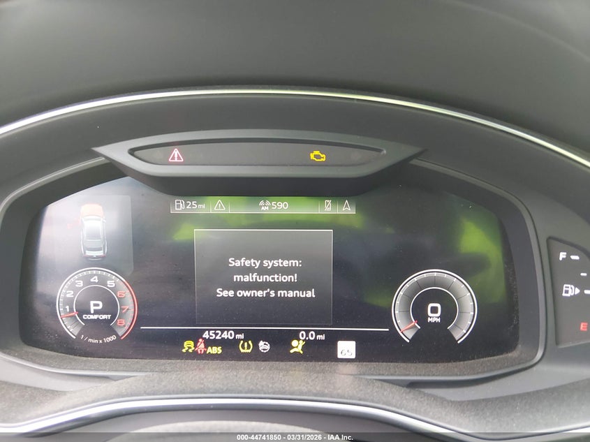 2019 Audi A7 55 Premium VIN: WAUV2AF23KN093789 Lot: 44741850