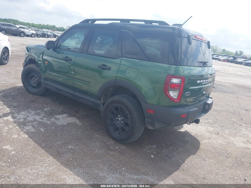 Vin: 3fmcr9da3sre27844, lot: 45239058, ford bronco sport badlands 20253