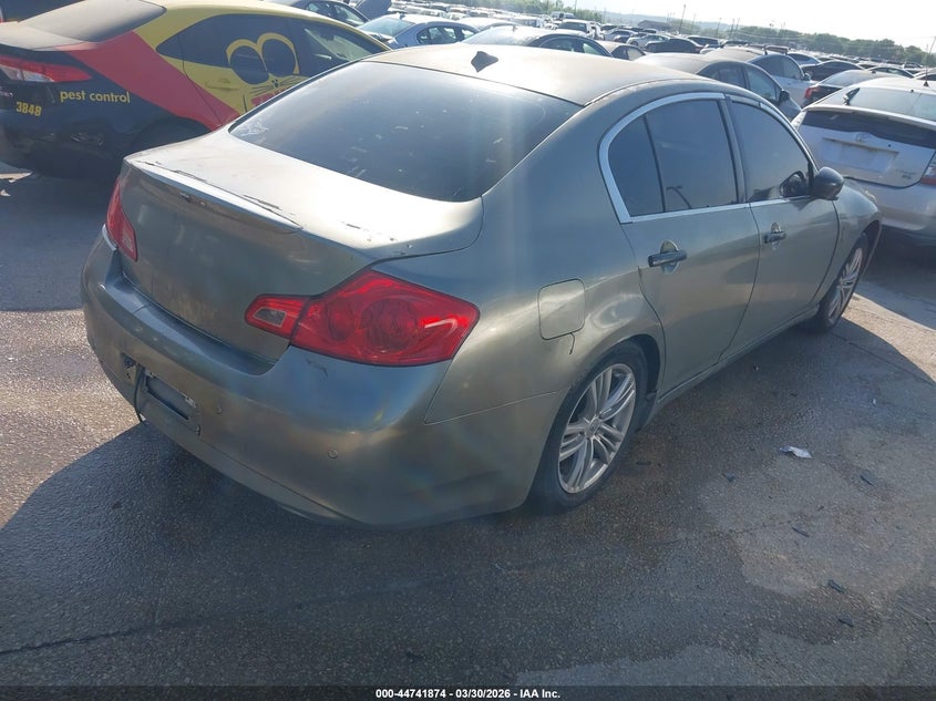 2012 Infiniti G37 Journey