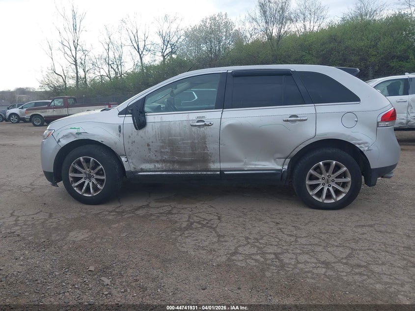 2012 Lincoln Mkx 3.7 silver Lot 111044741931 Vin 2LMDJ8JK7CBL16009