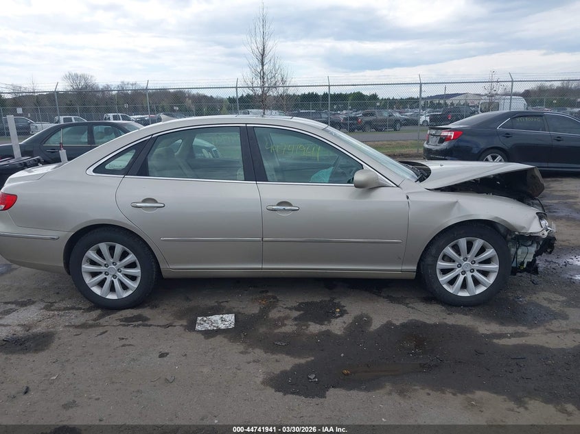 2009 Hyundai Azera Gls VIN: KMHFC46D49A349846 Lot: 44741941