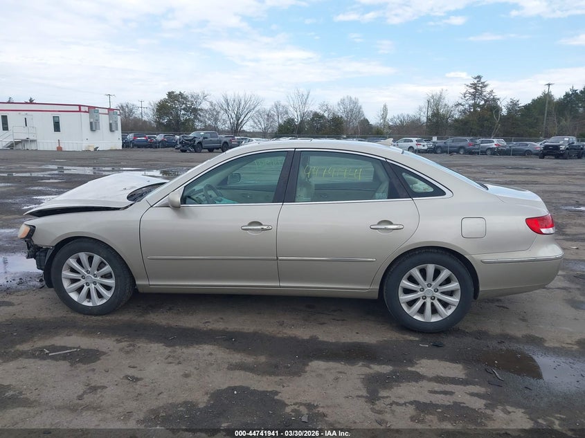 2009 Hyundai Azera Gls VIN: KMHFC46D49A349846 Lot: 44741941