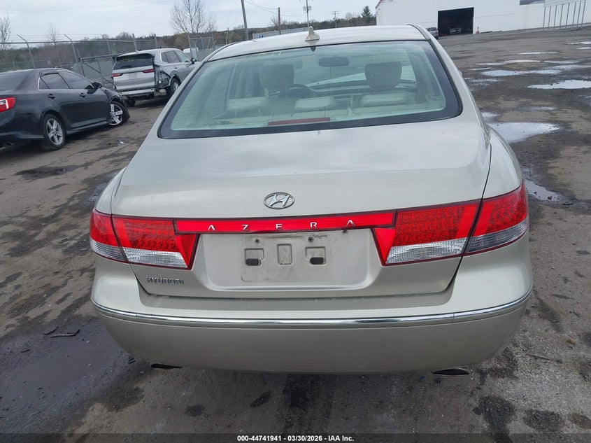 2009 Hyundai Azera Gls VIN: KMHFC46D49A349846 Lot: 44741941