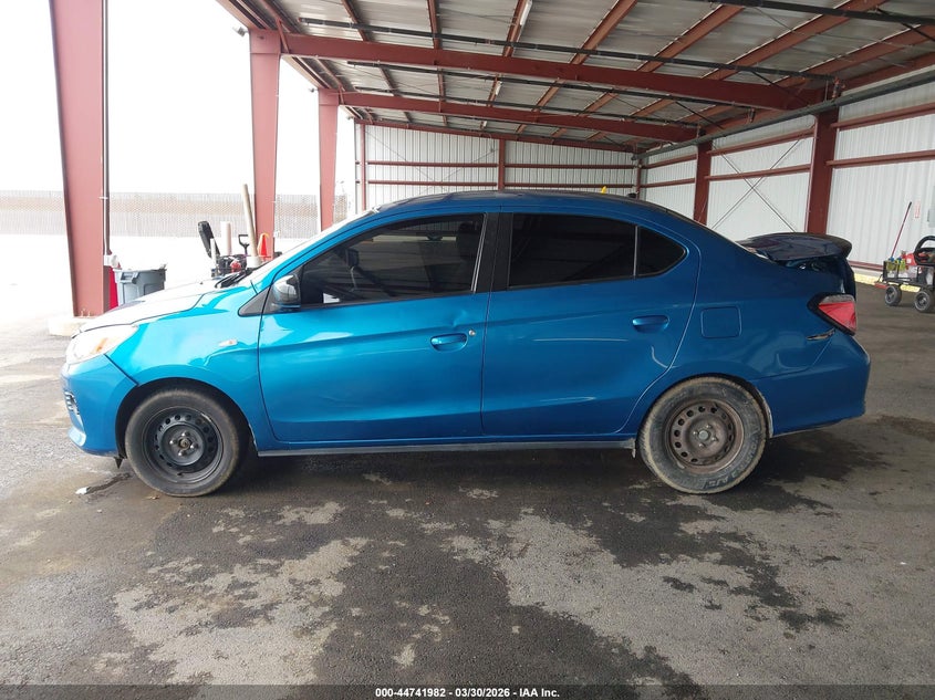 2022 Mitsubishi Mirage G4 VIN: ML32FUFJ2NHF08239 Lot: 44741982