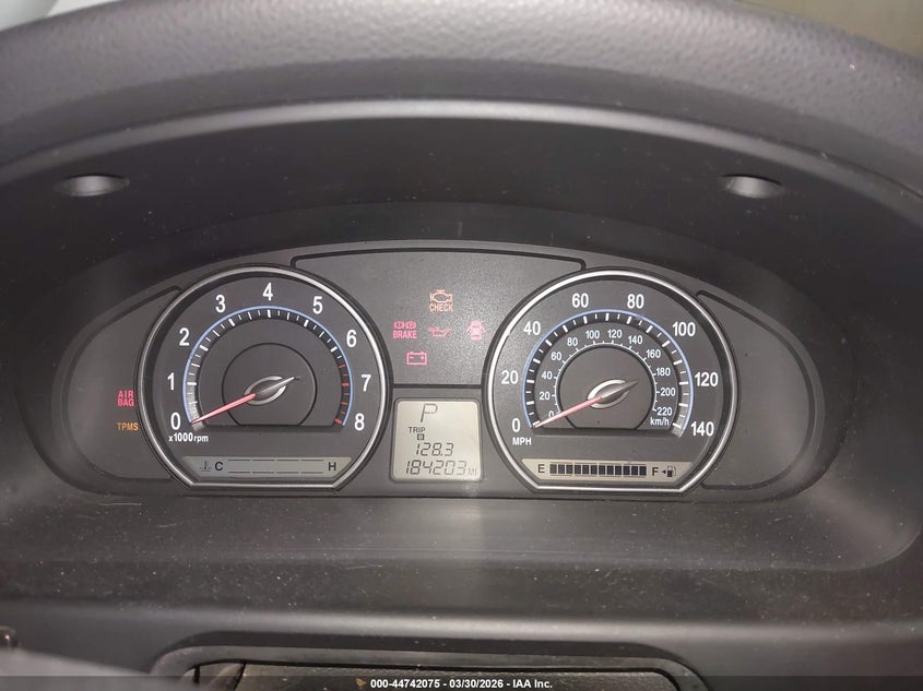 2007 Kia Optima Lx VIN: KNAGE123X75132755 Lot: 44742075