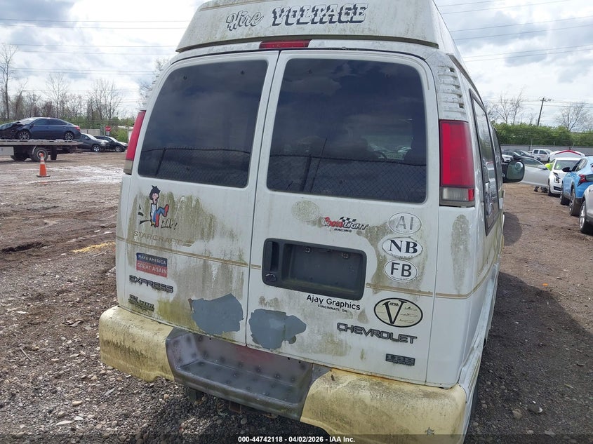 1999 Chevrolet Express VIN: 1GBFG15R3X1097691 Lot: 44742118
