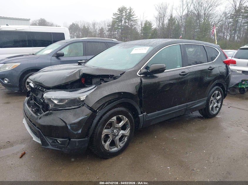 2019 Honda Cr-V Ex 2HKRW2H51KH614529 photo 1