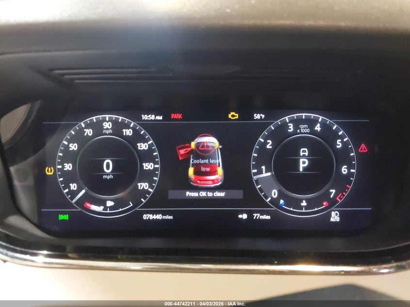 2020 LAND ROVER RANGE ROVER EVOQUE auction photo 7
