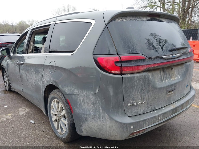 Vin: 2c4rc1l75mr605964, lot: 45239404, chrysler pacifica hybrid touring l 20213