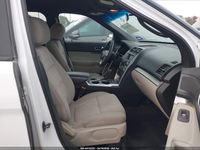 2014 Ford Explorer 3.5 white Lot 111044742251 Vin 1FM5K7B86EGA88882