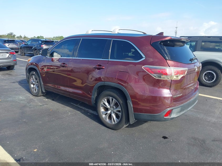 2014 Toyota Highlander Xle V6