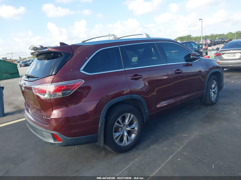 2014 Toyota Highlander Xle V6