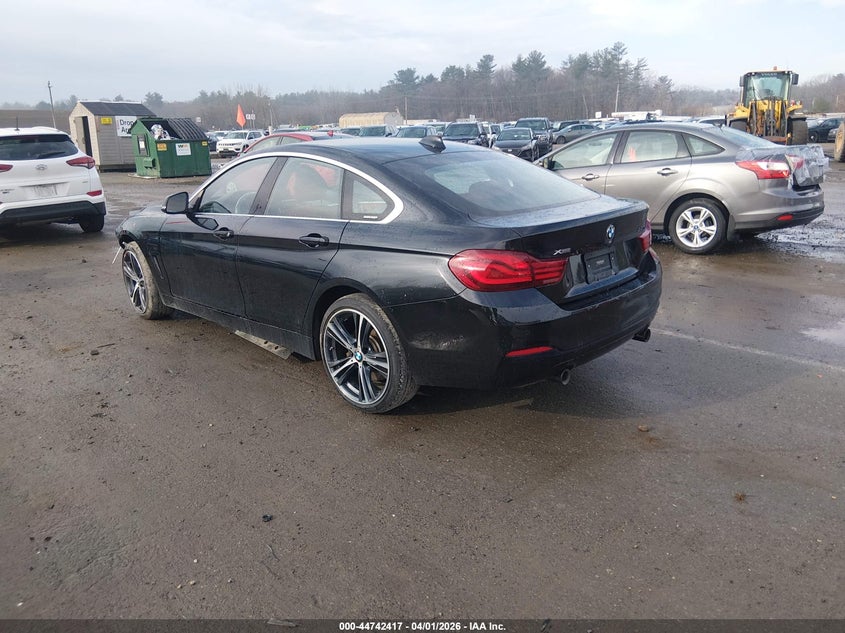 Vin: wba4j7c01lbv99676, lot: 45239604, bmw 440i gran coupe xdrive 20203