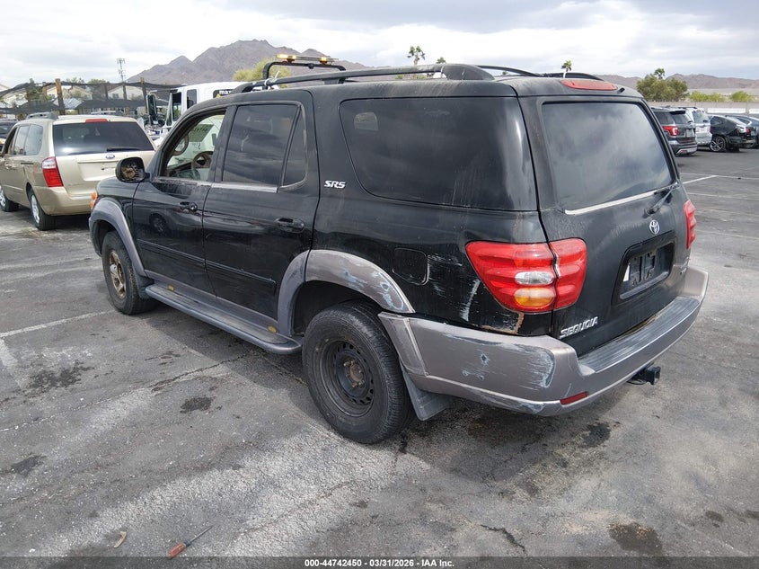 2002 Toyota Sequoia Sr5 V8