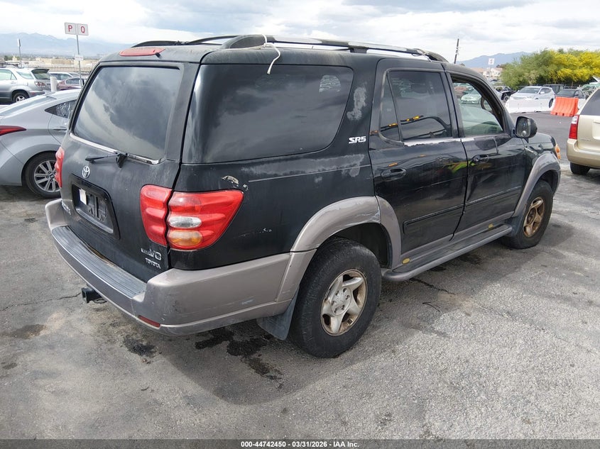 2002 Toyota Sequoia Sr5 V8