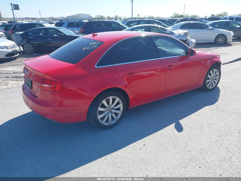 Vin: wauafafl7fn016649, lot: 45239903, audi a4 2.0t premium 20154
