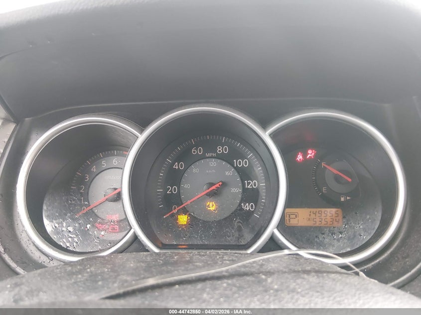 2009 NISSAN VERSA SEDAN 1.8L I-4 DOHC, VVT, 122HP