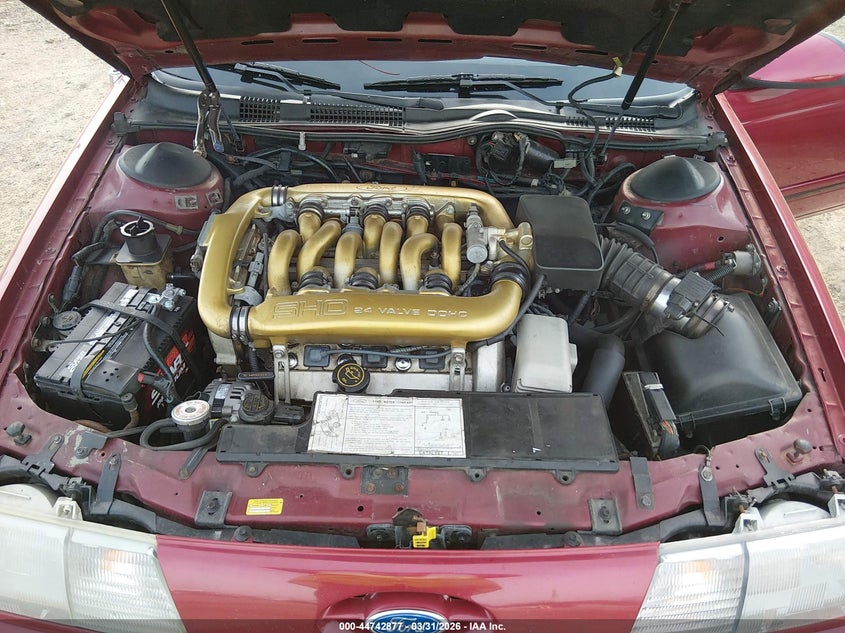 1990 Ford Taurus Sho VIN: 1FACP54YDLA234293 Lot: 44742877