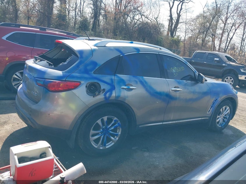 2010 Infiniti Fx35 VIN: JN8AS1MU7AM801475 Lot: 44742880