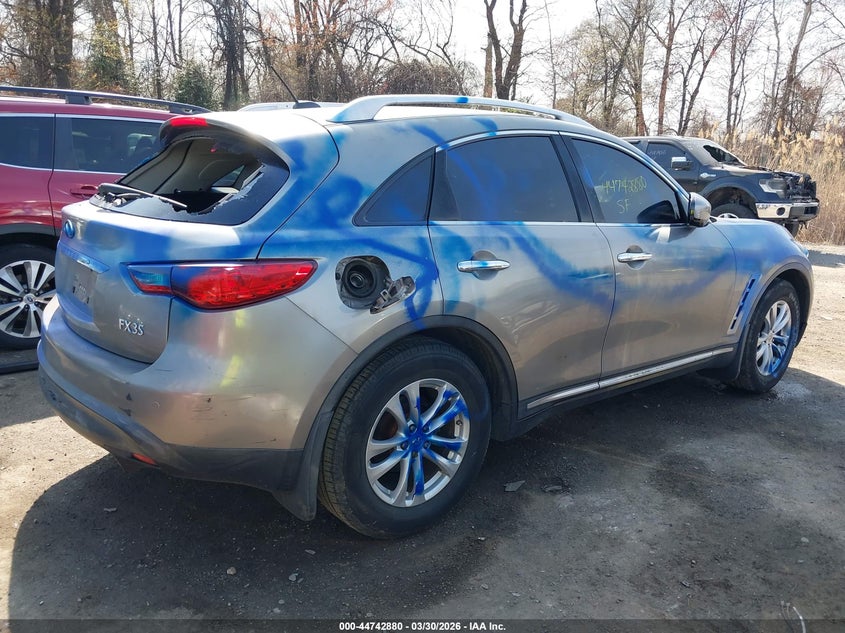2010 Infiniti Fx35 VIN: JN8AS1MU7AM801475 Lot: 44742880