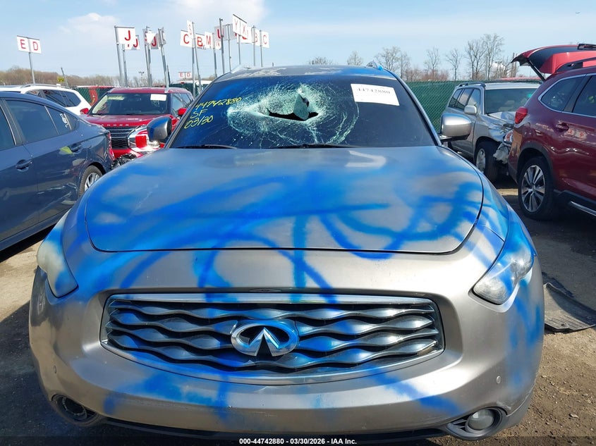 2010 Infiniti Fx35 VIN: JN8AS1MU7AM801475 Lot: 44742880