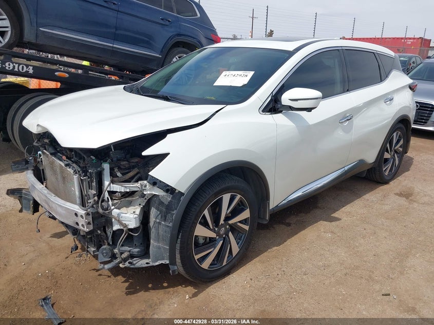 2022 Nissan Murano Sl Fwd 5N1AZ2CJ9NC115580 photo 1