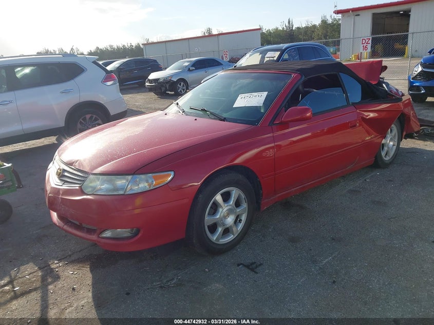2003 Toyota Camry Solara Sle V6