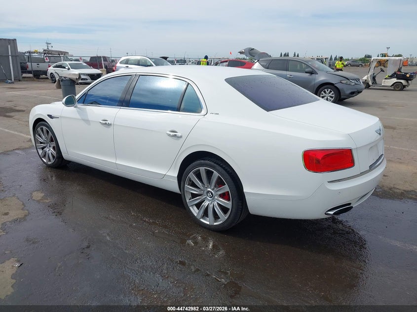2015 BENTLEY FLYING SPUR SEDAN 6.0L W-12 DOHC, VVT, TURBO, 616HP