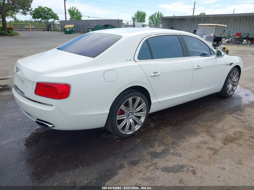 2015 BENTLEY FLYING SPUR SEDAN 6.0L W-12 DOHC, VVT, TURBO, 616HP