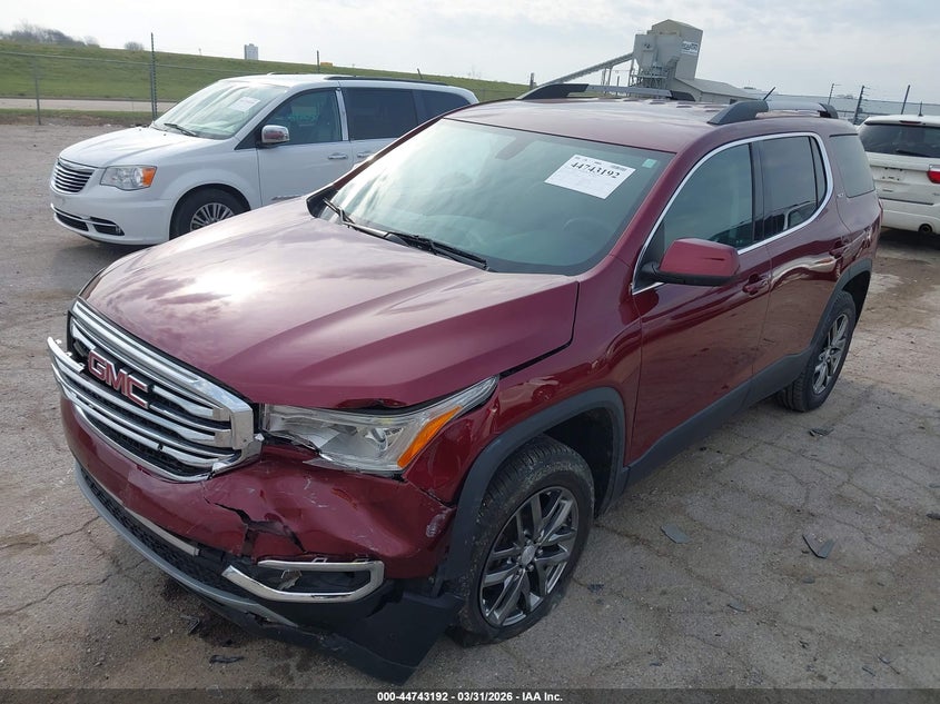 Vin: 1gkknmls7hz277352, lot: 45240380, gmc acadia slt-1 20172