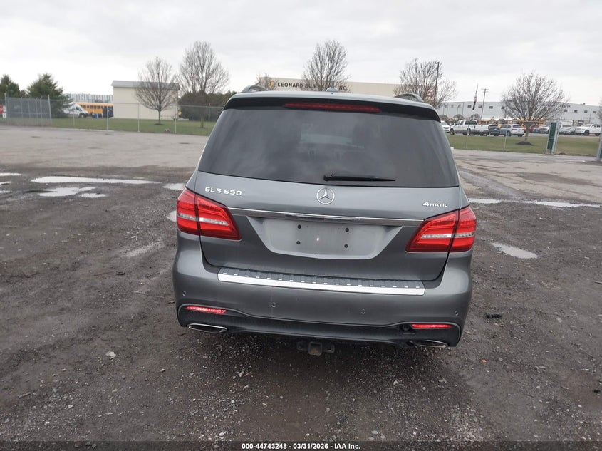 2018 Mercedes-Benz Gls 550 4Matic VIN: 4JGDF7DE6JB001928 Lot: 44743248