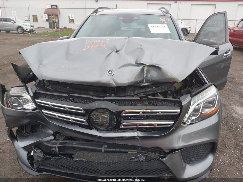 2018 Mercedes-Benz Gls 550 4Matic VIN: 4JGDF7DE6JB001928 Lot: 44743248