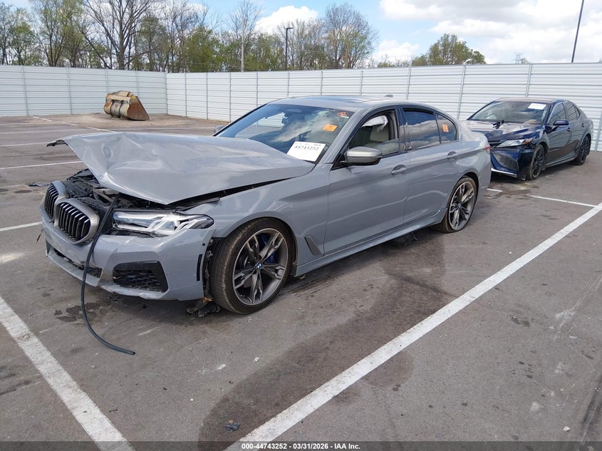 BMW M550I 2021 VIN WBA13BK00MCF52008