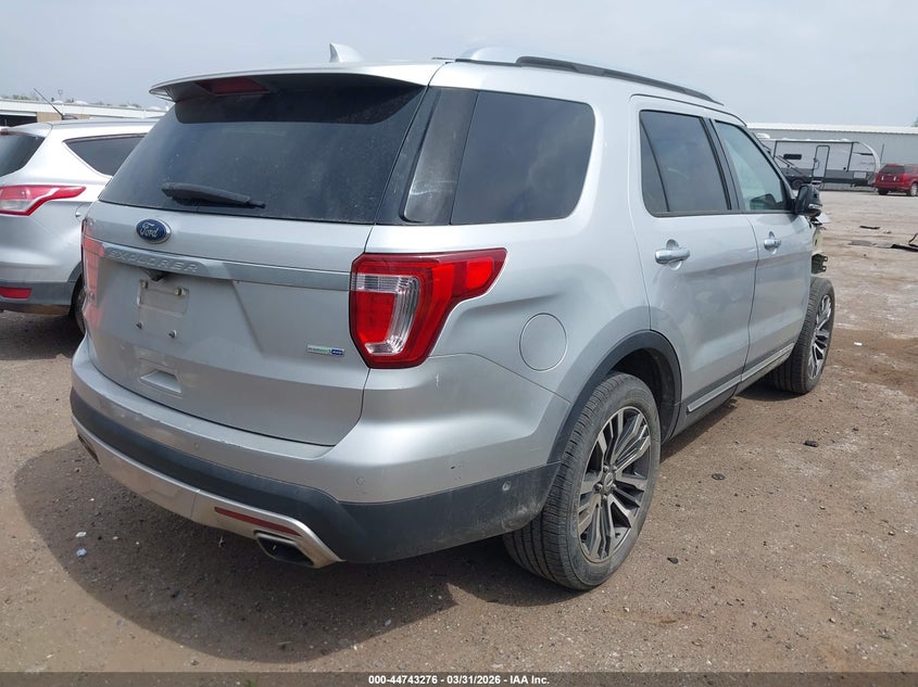Vin: 1fm5k8ht8hge28829, lot: 45240464, ford explorer platinum 20174