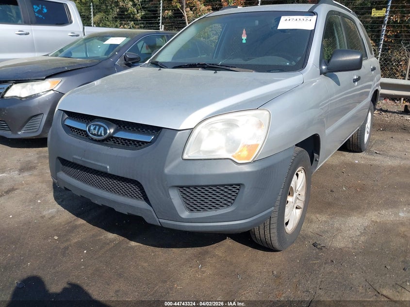 2009 Kia Sportage Lx VIN: KNDJF724X97591356 Lot: 44743324